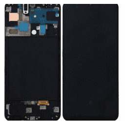 Display Samsung A50  A505 Comp. Negro cMarco (GH82-19204A)