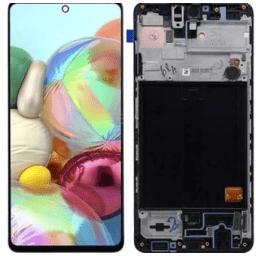 Display Samsung A51 / A515 Comp. Negro c/ Marco (GH82-21680A)