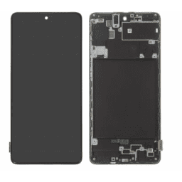 Display Samsung A71 / A715 Comp. c/Marco Negro (GH82-22152A)