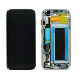 Display Samsung S7 Edge / G935 Comp. Negro c/Marco  (GH97-18533A)    