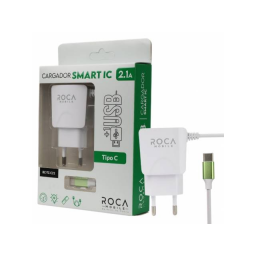CARGADOR RAPIDO ROCA 18W USB QC3.0 MODEL: RC-TC-Q3