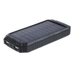 POWER BANK SOLAR 10000 MAH (INCLUYE LINTERNA Y BRUJULA) 