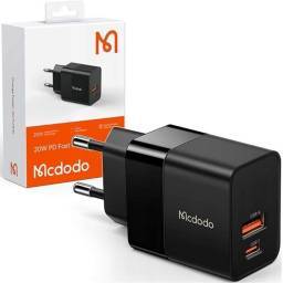 CARGADOR CON CARGA RAPIDA 20W TIPO C + USB (CH1951)