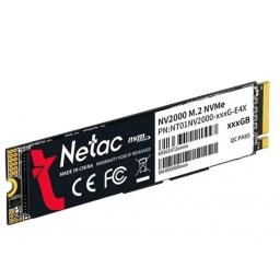 NETAC DISCO SOLIDO SSD M.2 NVME 256GB NV2000 NT01NV2000-256-E4X