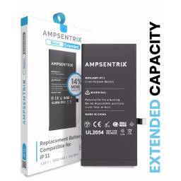BATERIA AMPSENTRIX BASIC CON 14% MAS CAPACIDAD PARA IPHONE 11