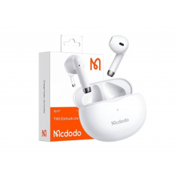 Auriculares Inalámbricos Mcdodo TWS Earbuds Lite – Bluetooth, Control Táctil y Estuche de Carga / Blanco